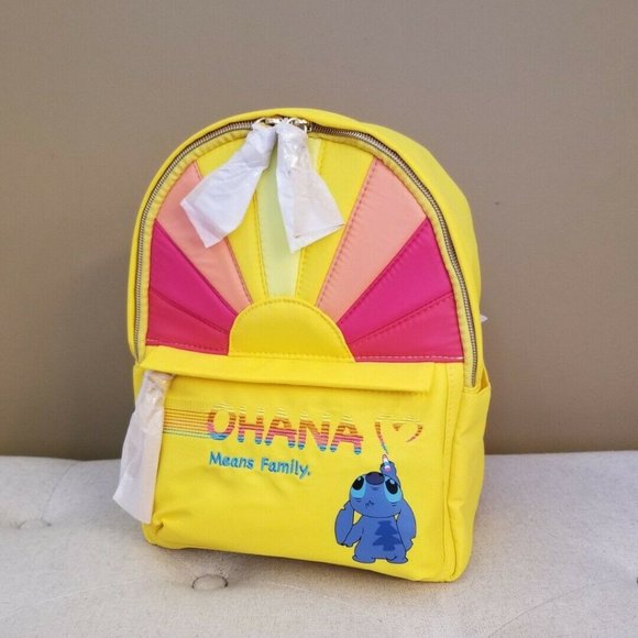 Danielle Nicole Disney Stitch Rainbow Backpack NEW main image 8